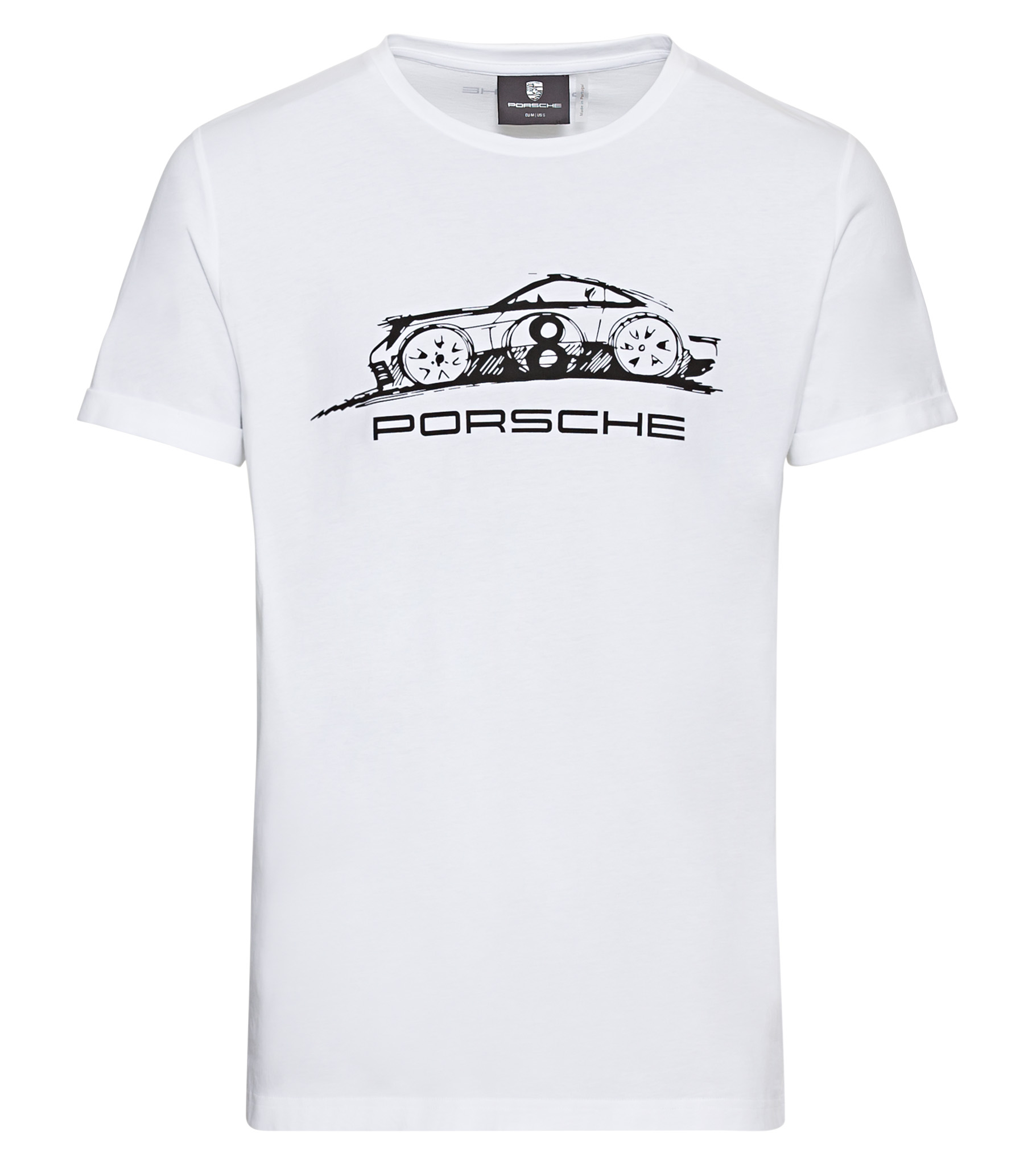 Чоловіча футболка Porsche біла