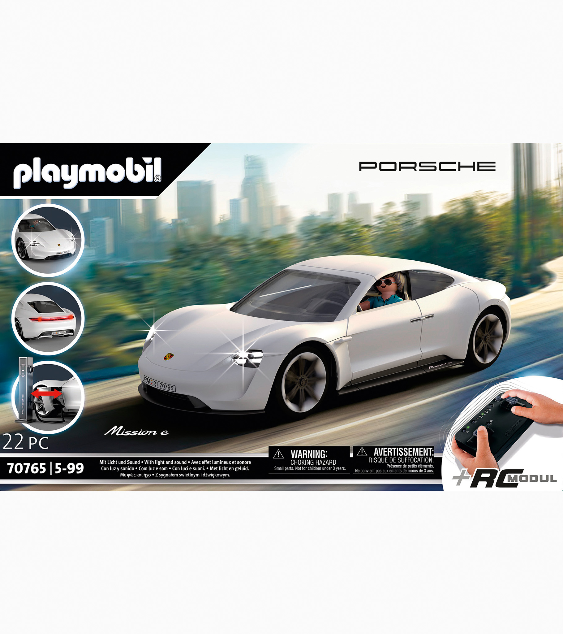 Набір ігровий Playmobil® Porsche Mission E 2.0 на радіокеруванні
