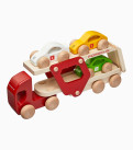 Автовоз гоночних машин Porsche іграшка дерев'яна