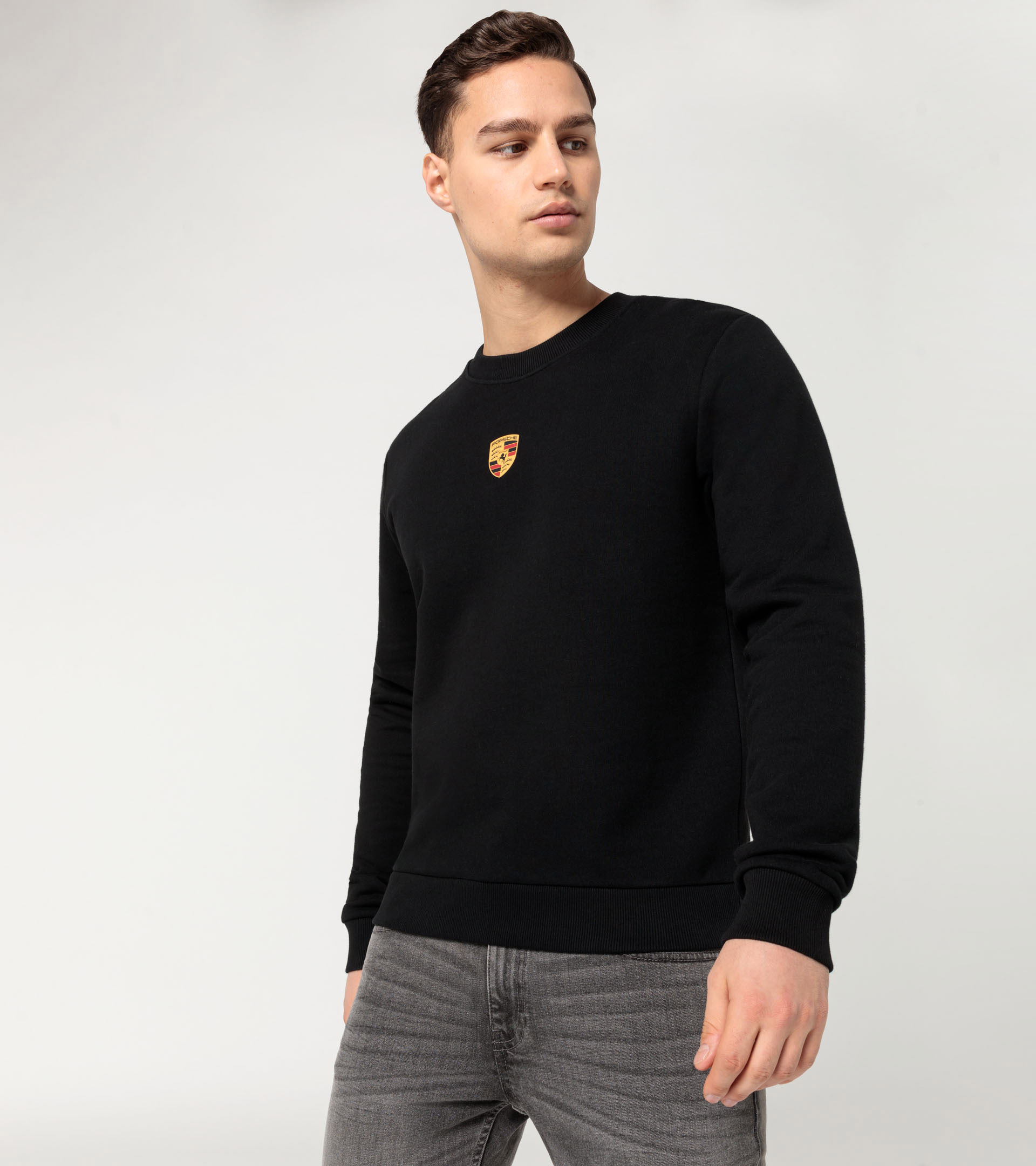 Джемпер Porsche чоловічий чорний Essential