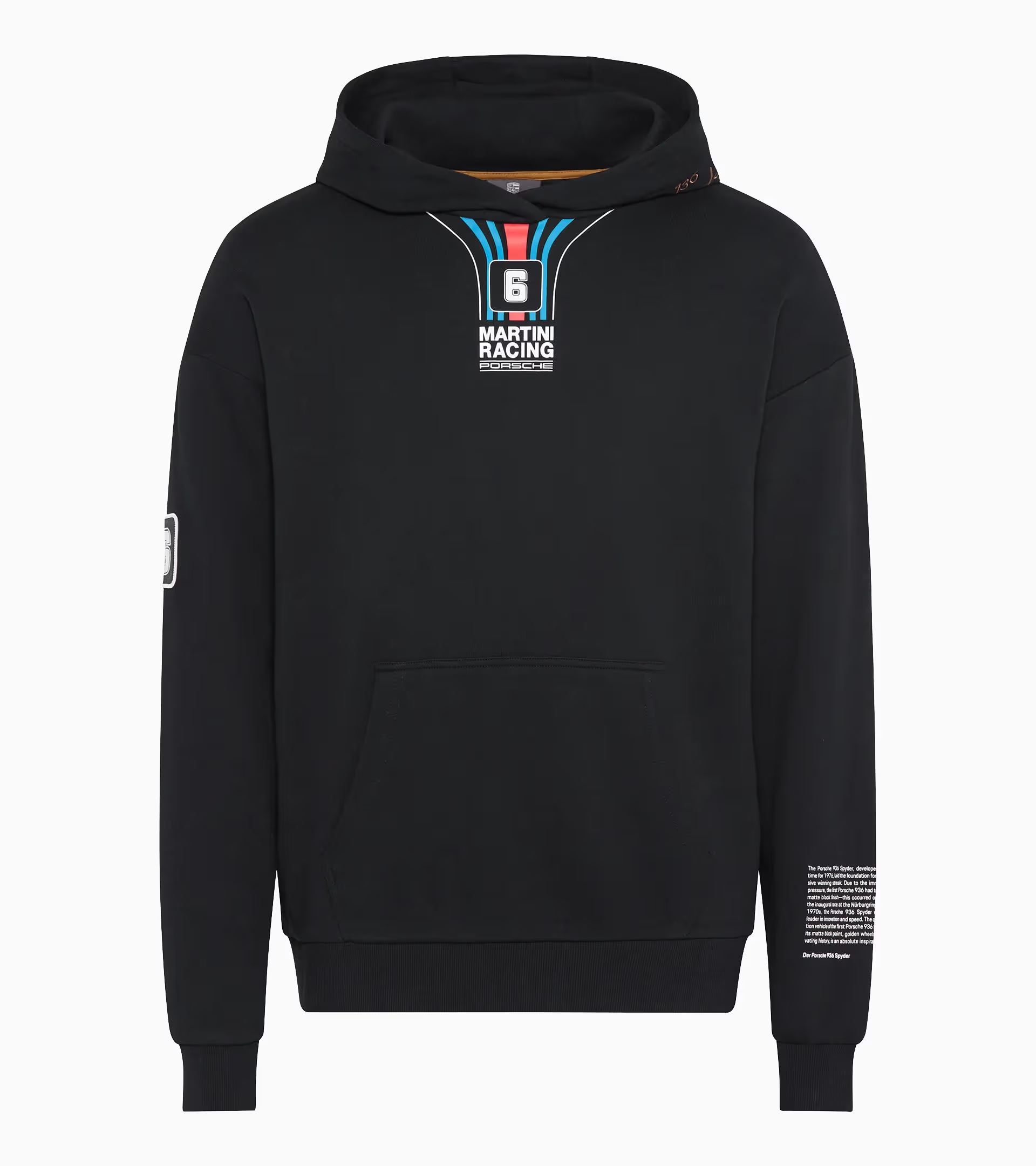 Худі Porsche унісекс MARTINI RACING, чорний