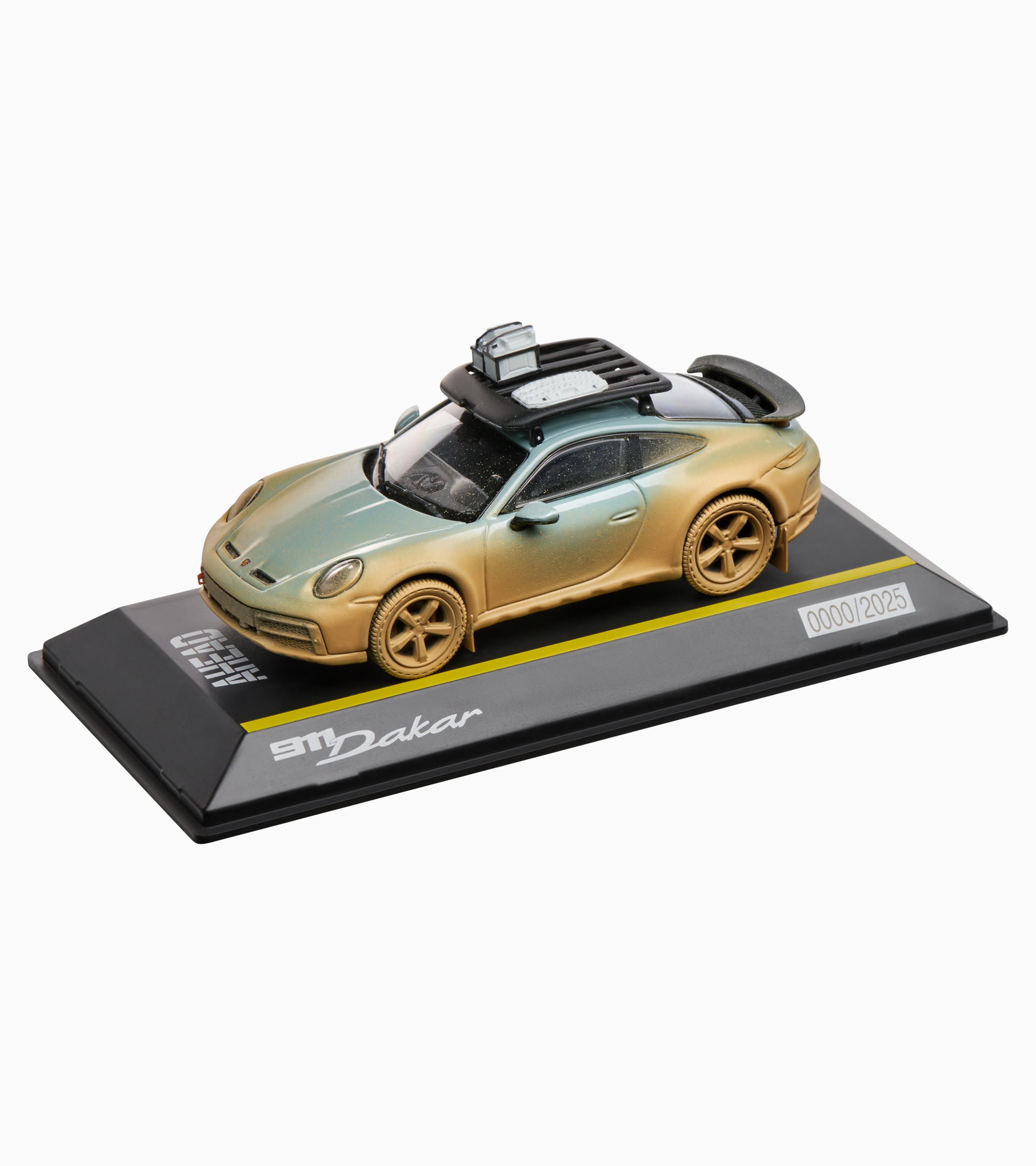 Модель авто Porsche 911 Dakar 992, AHEAD, лімітована серія, Shadegreen/Schwarz, 1:43